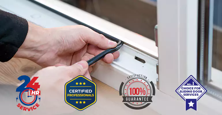 Sliding Glass Door Track Repair and Cost Estimate in Cutler Bay